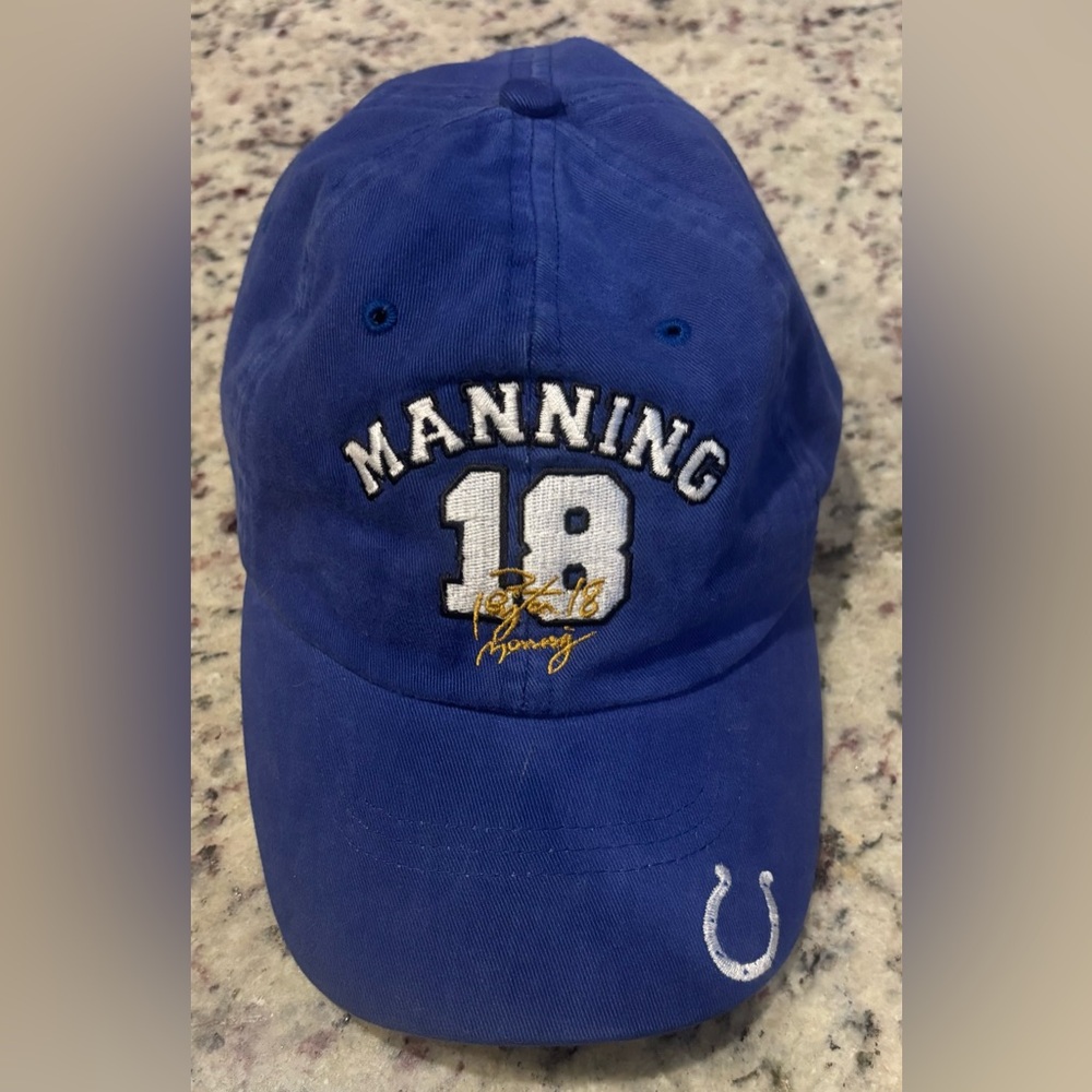 Vintage Peyton Manning Colts Hat
